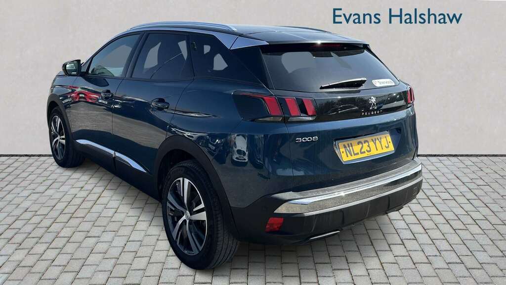 Peugeot 3008 1.5 Bluehdi Allure Premium Eat8 2023 NL23YYJ Blue #5