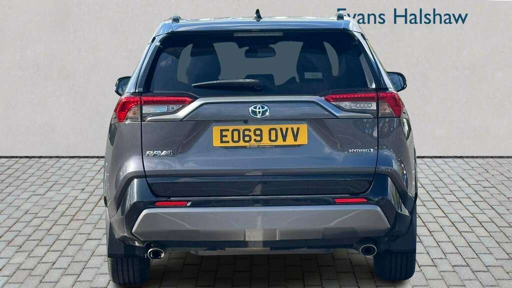 Toyota Rav 4 2.5 Vvt-i Hybrid Dynamic Cvt 2019 EO69OVV Grey #4