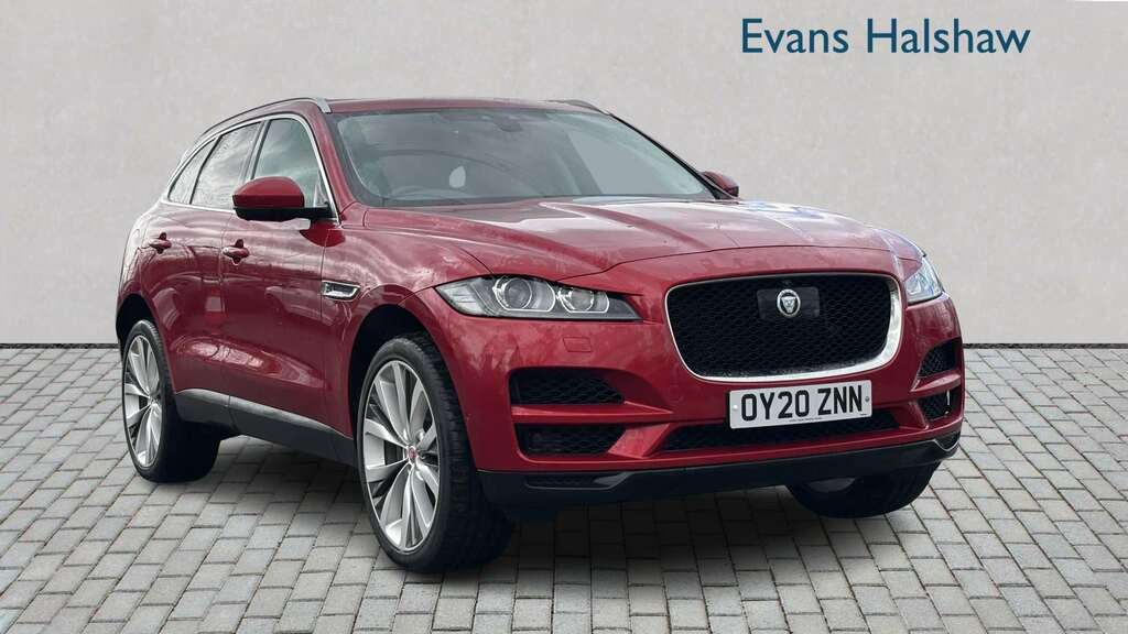 Jaguar F-Pace 2.0 Portfolio Awd 2020 Red