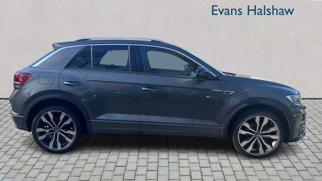 Volkswagen T-Roc 2.0 Tdi Evo R-line Dsg 2021 Grey #4