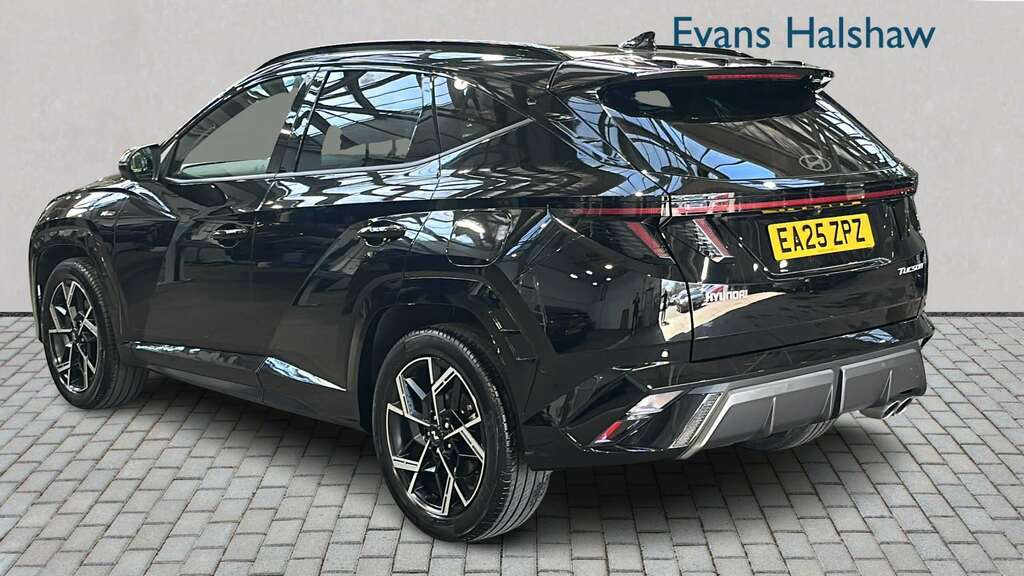 Hyundai Tucson 1.6T N Line S 2025 EA25ZPZ Black #2