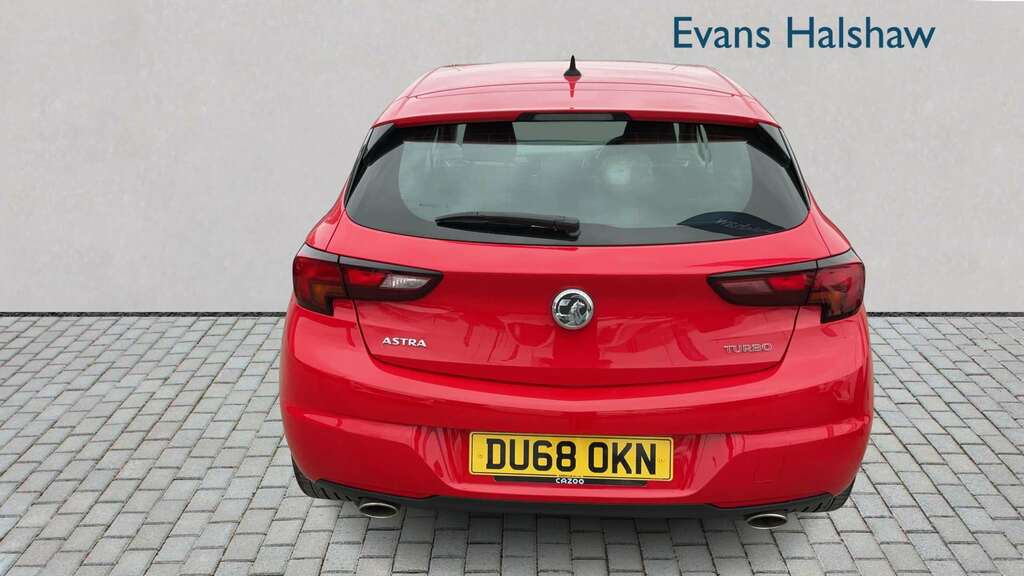 Vauxhall Astra 1.6T 16V 200 Sri Nav 2018 DU68OKN Red #5