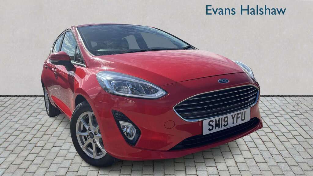 Ford Fiesta 1.0 Ecoboost Zetec 2019 Red