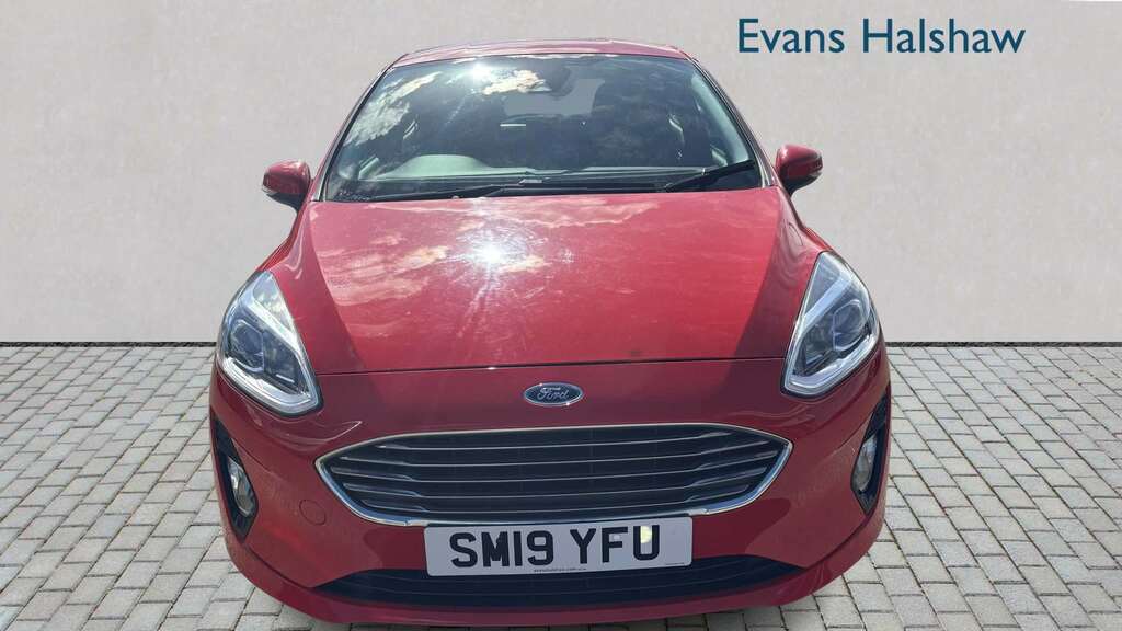 Ford Fiesta 1.0 Ecoboost Zetec 2019 SM19YFU Red #4