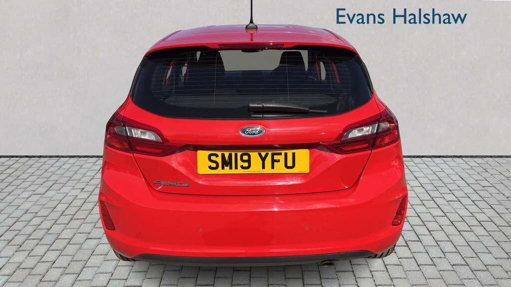 Ford Fiesta 1.0 Ecoboost Zetec 2019 SM19YFU Red #5