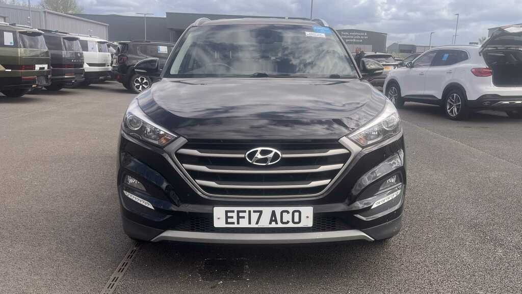 Hyundai Tucson 1.6 Gdi Blue Drive Se 2Wd 2017 EF17ACO Black #3