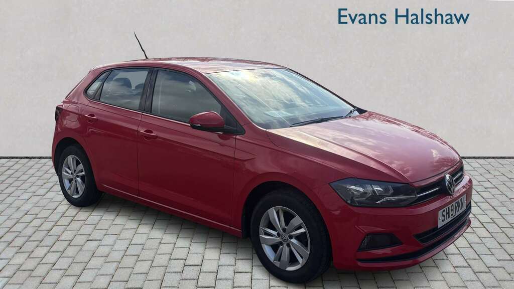 Volkswagen Polo 1.0 Evo Se 2019 Red