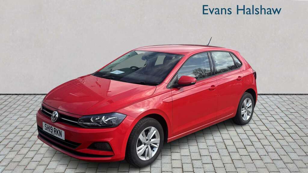 Volkswagen Polo 1.0 Evo Se 2019 SH19RKN Red #3