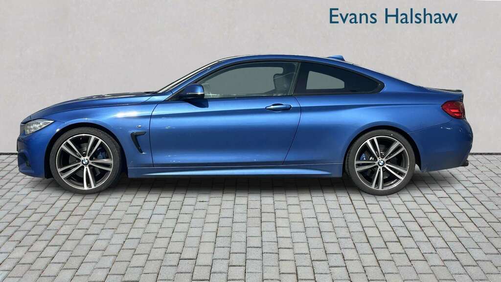 BMW 4 Series 420D 190 M Sport Professional Media 2 PF17JGZ Blue #3