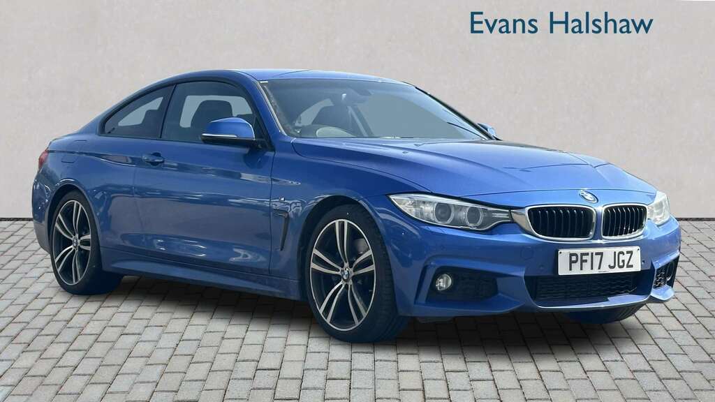 BMW 4 Series 420D 190 M Sport Professional Media 2 Blue