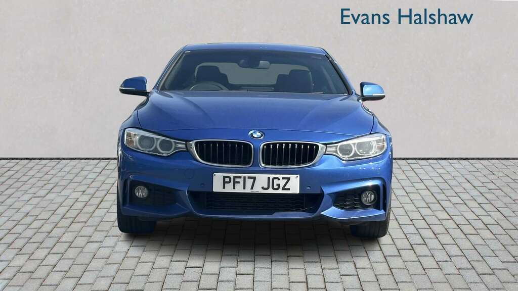 BMW 4 Series 420D 190 M Sport Professional Media 2 PF17JGZ Blue #2