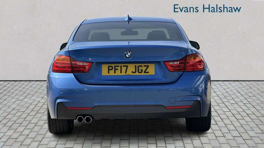 BMW 4 Series 420D 190 M Sport Professional Media 2 PF17JGZ Blue #5