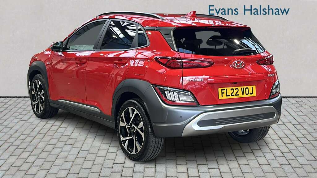 Hyundai Kona 1.0 Tgdi 48V Mhev Premium 2022 FL22VOJ Red #2