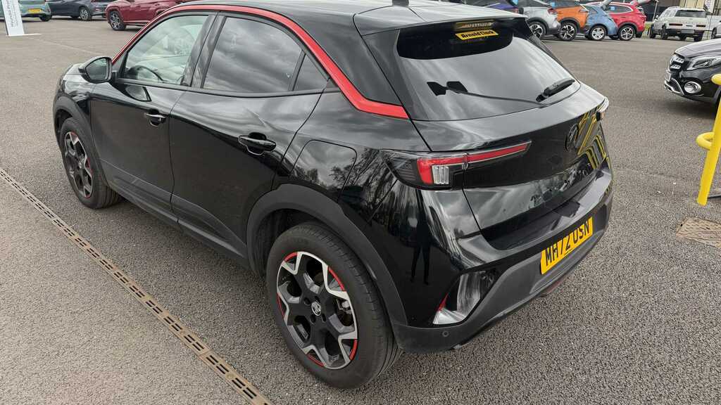 Vauxhall Mokka 1.2 Turbo 100 Gs 2023 MH72OSN Black #3