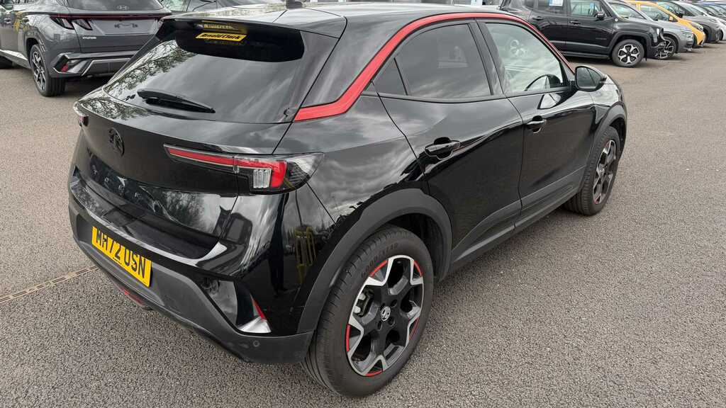 Vauxhall Mokka 1.2 Turbo 100 Gs 2023 MH72OSN Black #4