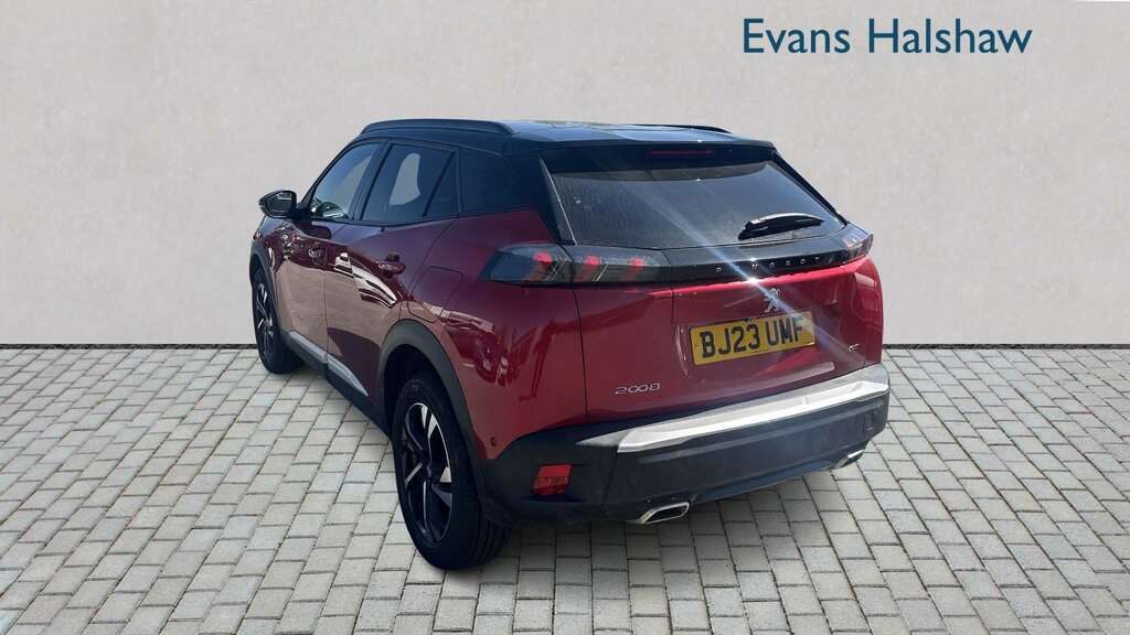 Peugeot 2008 1.2 Puretech 130 Gt Eat8 2023 BJ23UMF Red #2