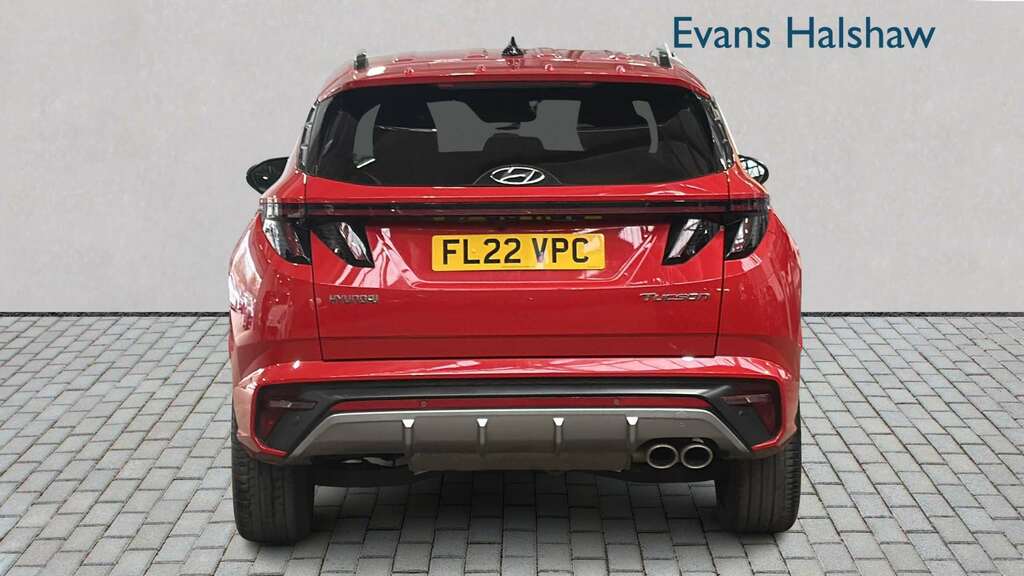 Hyundai Tucson 1.6 Tgdi N Line 2Wd 2022 FL22VPC Red #5