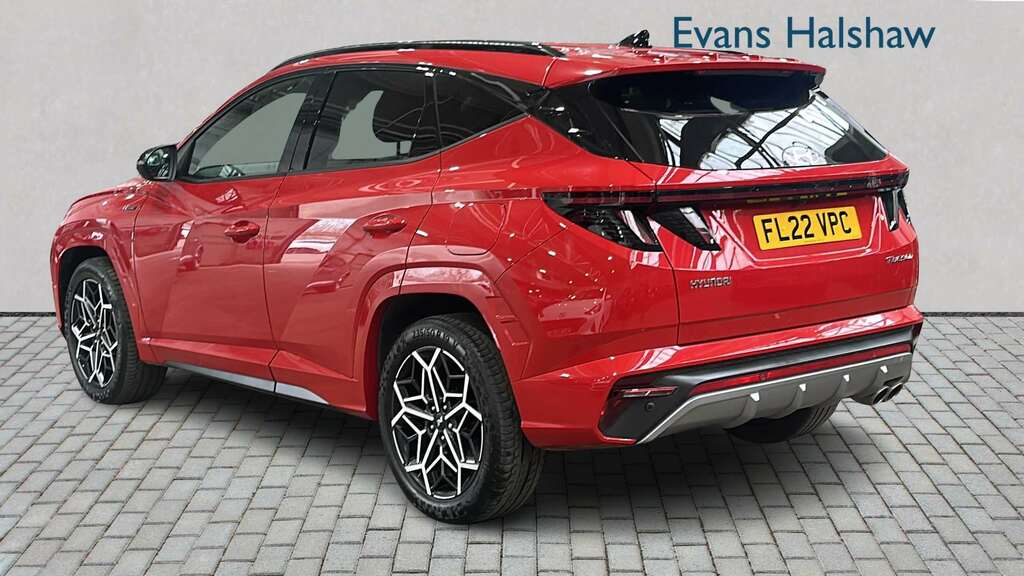 Hyundai Tucson 1.6 Tgdi N Line 2Wd 2022 FL22VPC Red #2