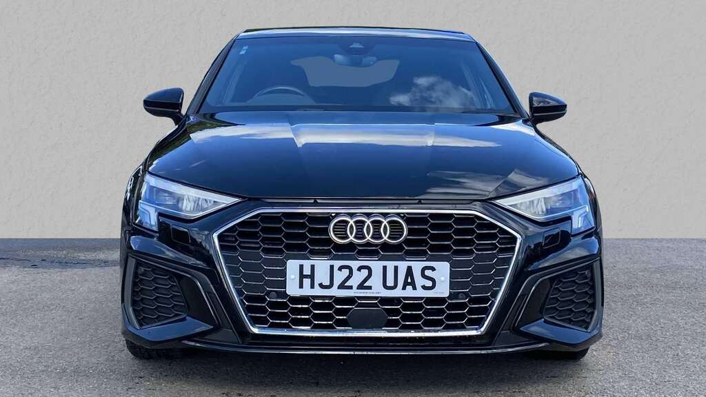 Audi A3 30 Tfsi S Line S Tronic 2022 HJ22UAS Black #3