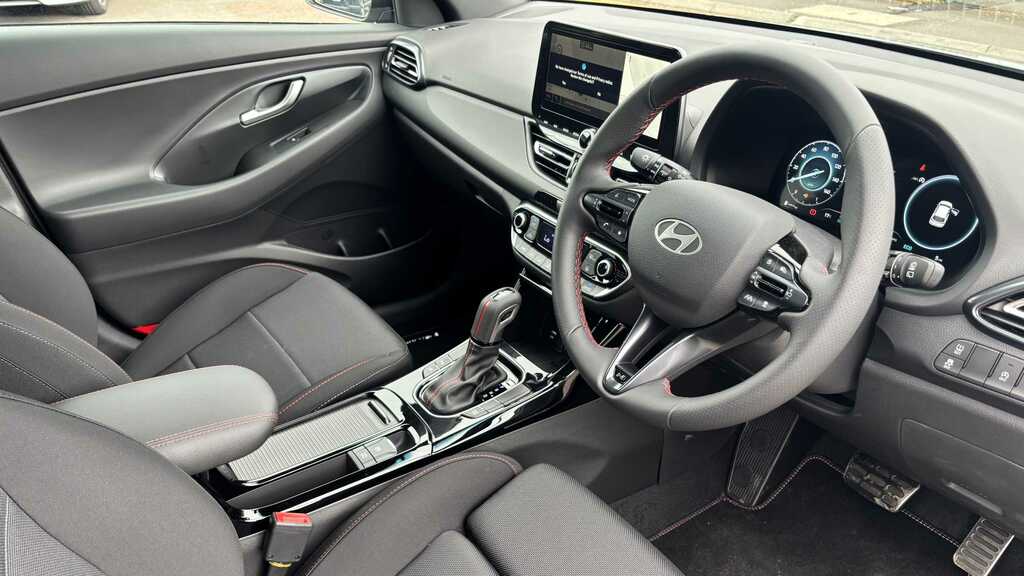 Hyundai I30 1.5 T Gdi Mhev N Line Hatchback Hybrid White #8