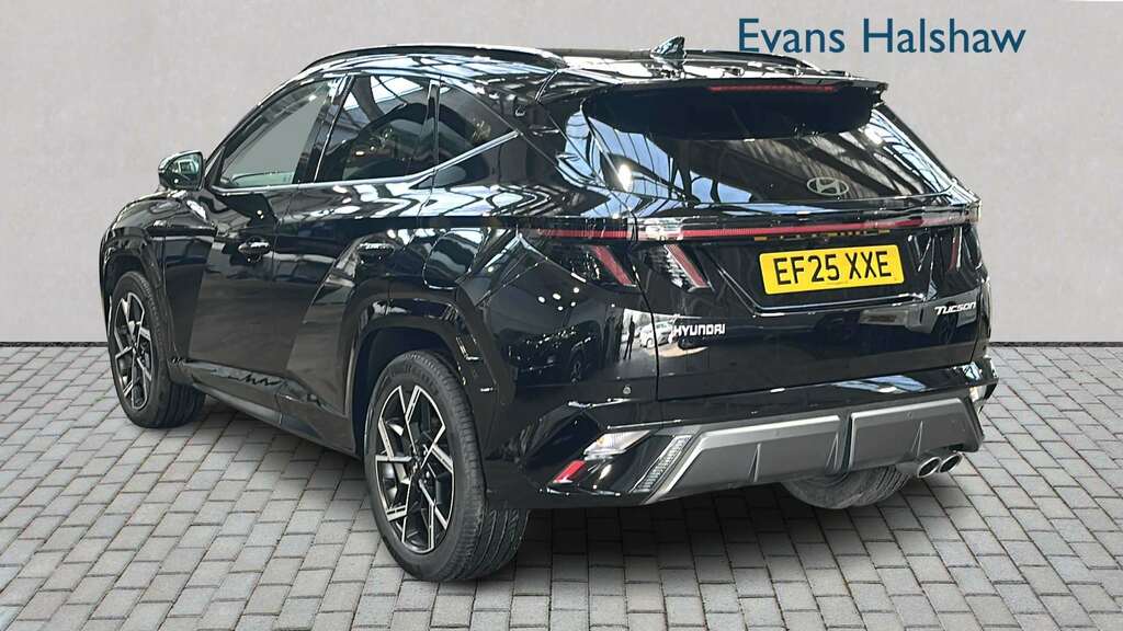 Hyundai Tucson 1.6T N Line S 2025 EF25XXE Black #2