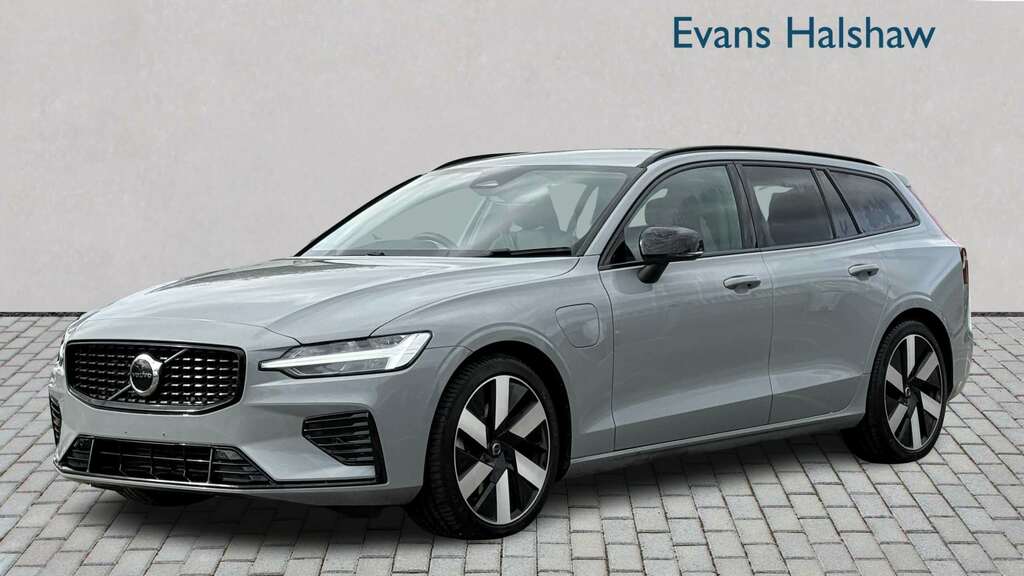 Volvo V60 2.0 T6 350 Phev Plus Dark Awd 2024 Grey #5