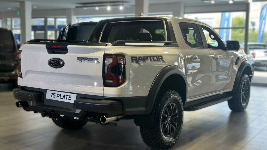 Ford Ranger Pick Up Double Cab Raptor 3.0 Ecoboost V6 292 White #3