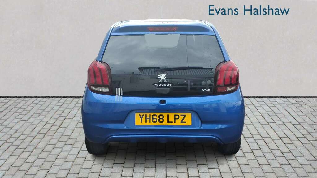 Peugeot 108 1.0 72 Collection 2019 YH68LPZ Blue #5