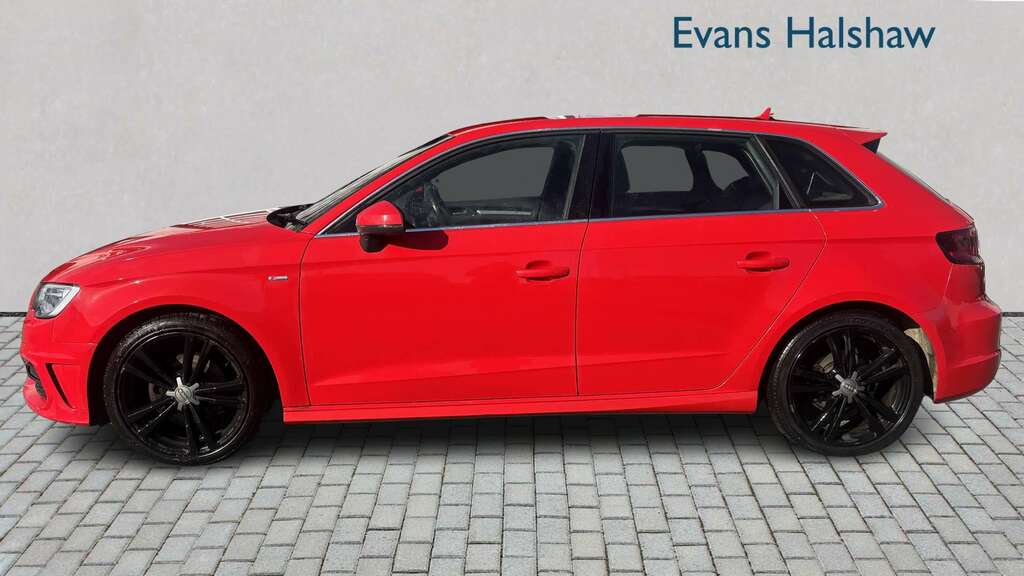 Audi A3 1.4 Tfsi 140 S Line S Tronic 2013 NA63SXM Red #3
