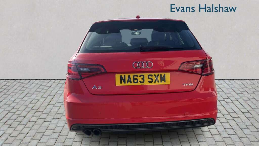 Audi A3 1.4 Tfsi 140 S Line S Tronic 2013 NA63SXM Red #5