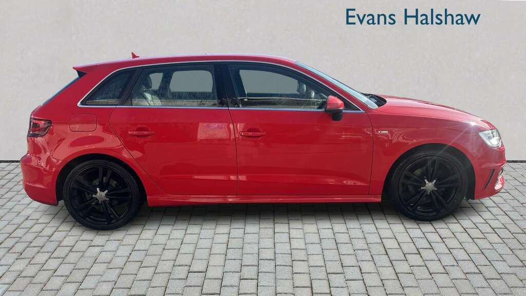 Audi A3 1.4 Tfsi 140 S Line S Tronic 2013 NA63SXM Red #6