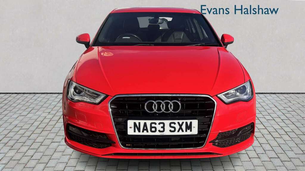 Audi A3 1.4 Tfsi 140 S Line S Tronic 2013 NA63SXM Red #4