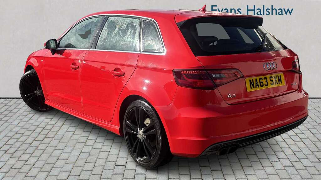 Audi A3 1.4 Tfsi 140 S Line S Tronic 2013 NA63SXM Red #2
