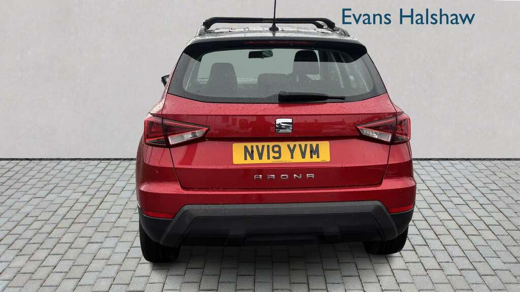 Seat Arona 1.6 Tdi 115 Se Technology Lux Ez 2019 NV19YVM Red #5