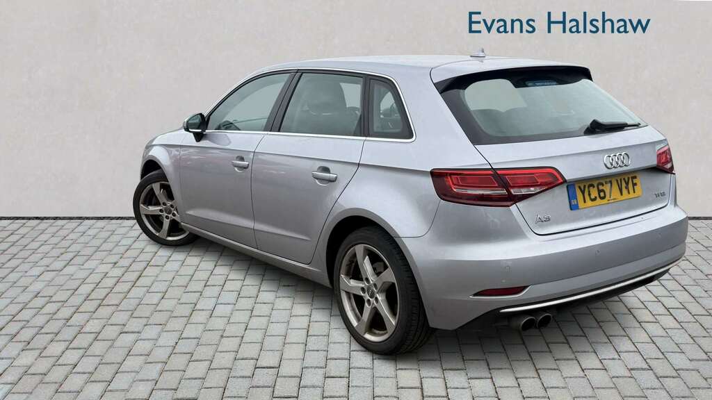 Audi A3 2.0 Tfsi Sport 2017 Silver #2