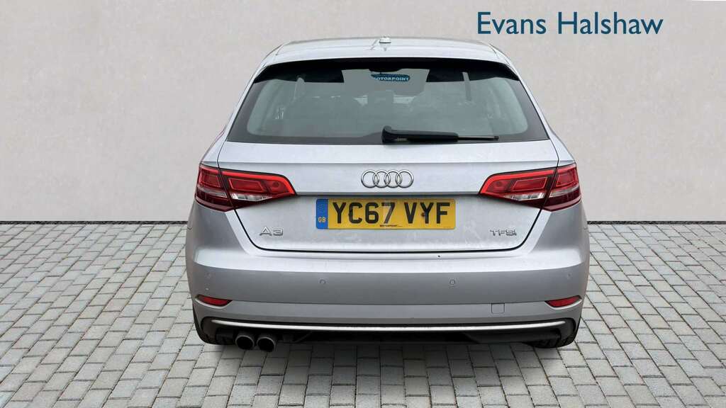 Audi A3 2.0 Tfsi Sport 2017 Silver #6