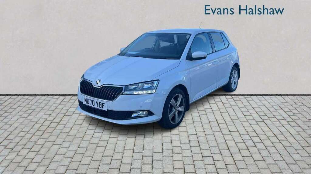Skoda Fabia 1.0 Tsi Se L 2020 White #3