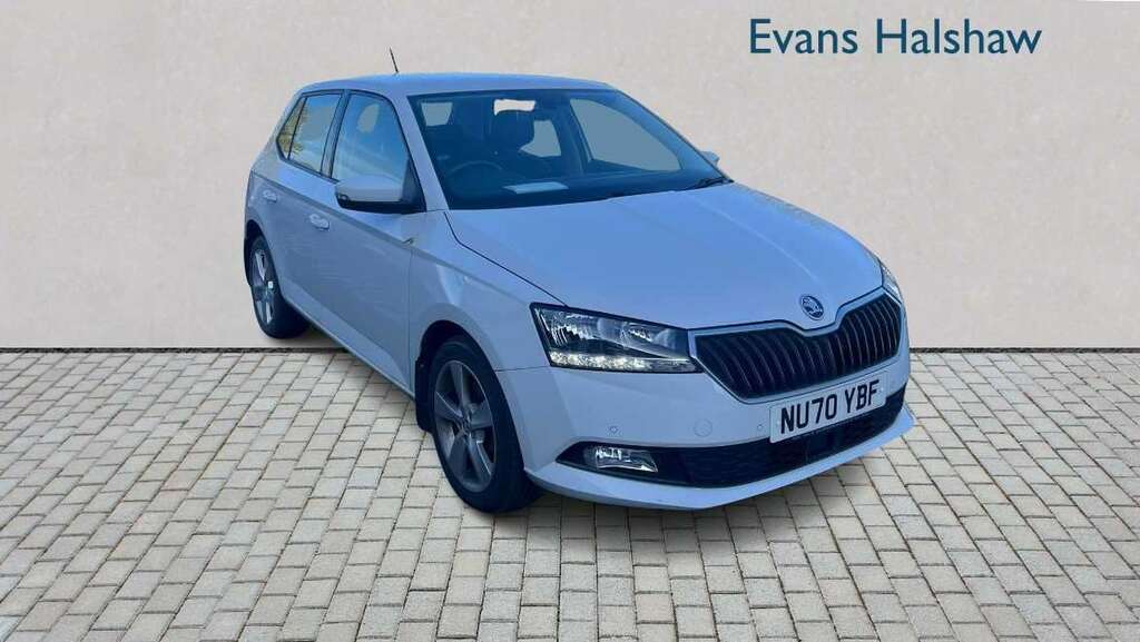 Skoda Fabia 1.0 Tsi Se L 2020 White