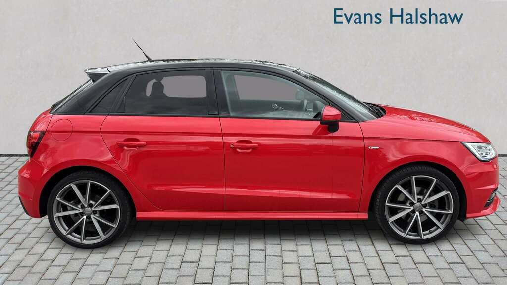 Audi A1 1.4 Tfsi 150 Black Edition Nav 2018 GK68DVZ Red #4