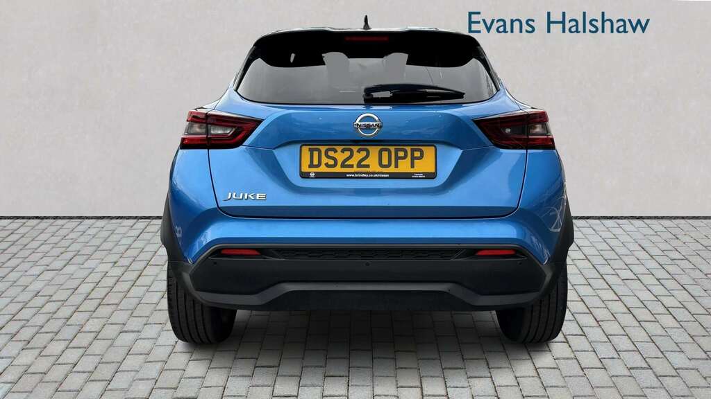 Nissan Juke 1.0 Dig-t 114 Tekna Dct 2022 DS22OPP Blue #5