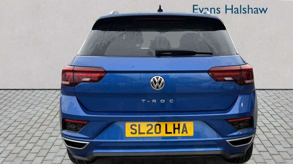 Volkswagen T-Roc 1.5 Tsi Evo R-line 2020 SL20LHA Blue #5