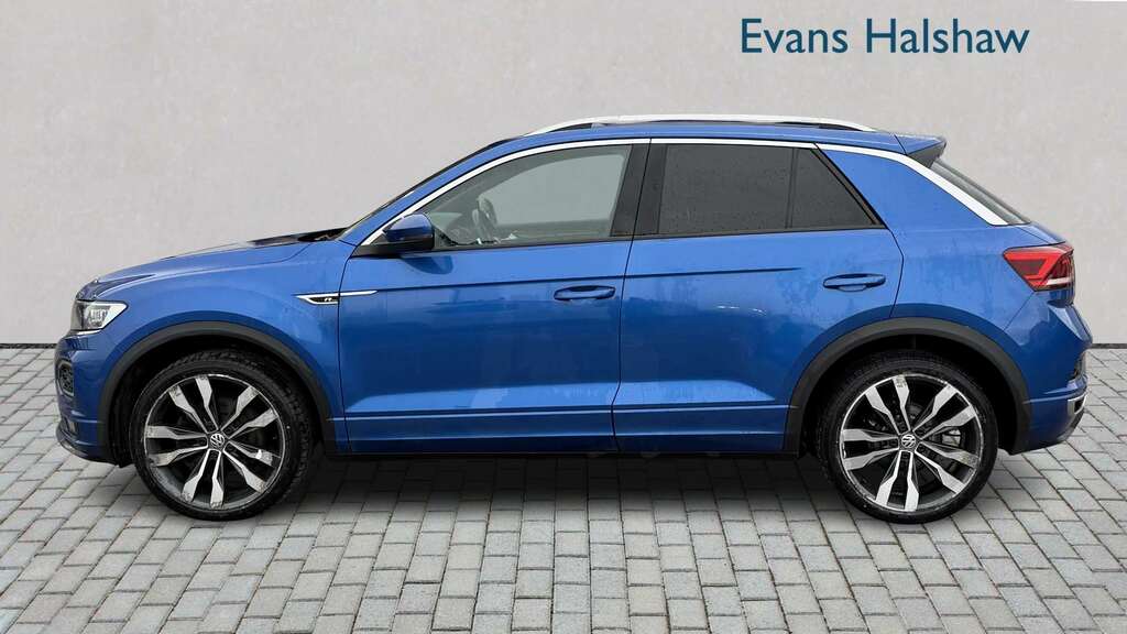 Volkswagen T-Roc 1.5 Tsi Evo R-line 2020 SL20LHA Blue #3