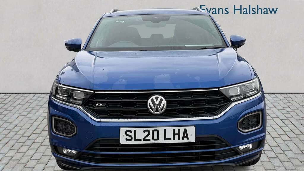 Volkswagen T-Roc 1.5 Tsi Evo R-line 2020 SL20LHA Blue #4