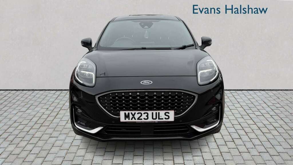 Ford Puma 1.0 Ecoboost Hybr Mhev 155 St-line Vignale Dct MX23ULS Black #4