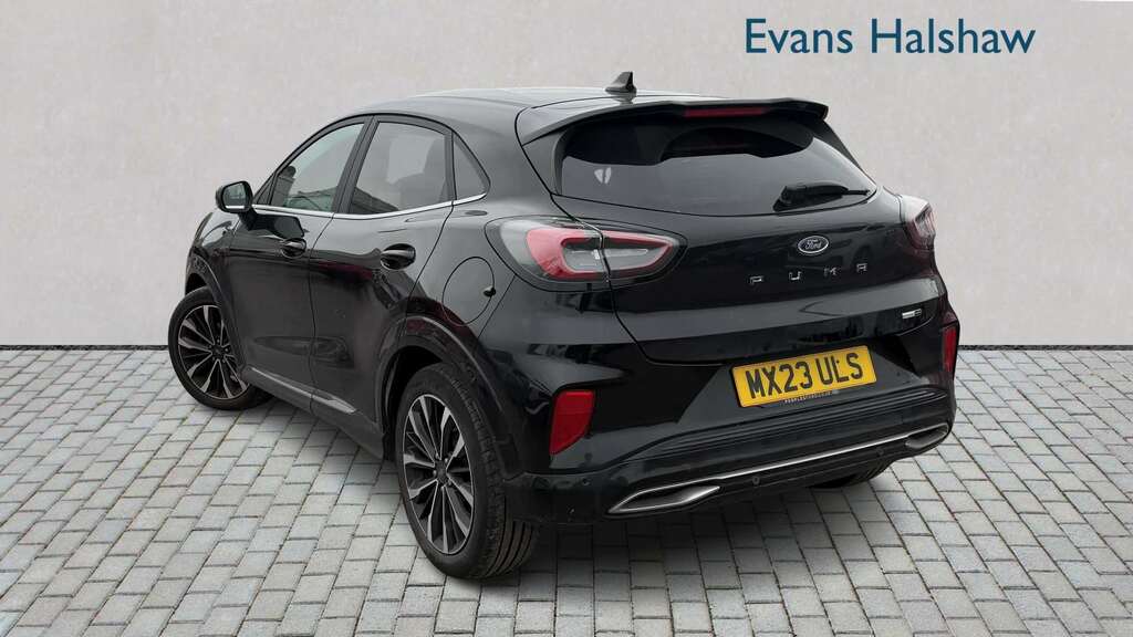 Ford Puma 1.0 Ecoboost Hybr Mhev 155 St-line Vignale Dct MX23ULS Black #3