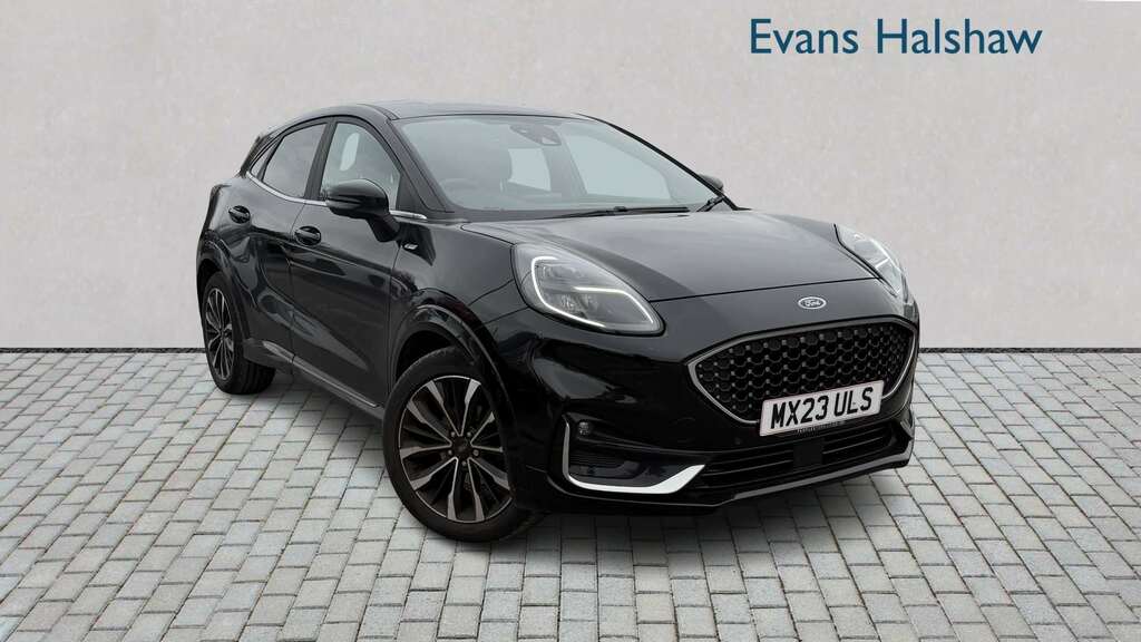 Ford Puma 1.0 Ecoboost Hybr Mhev 155 St-line Vignale Dct Black