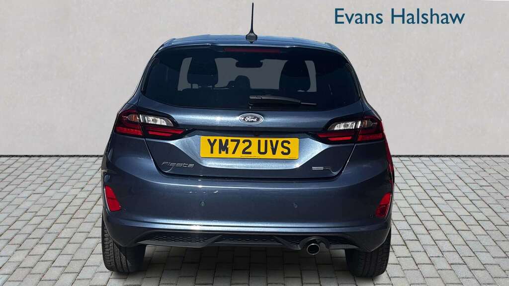 Ford Fiesta 1.0 Ecoboost Hbd Mhev 125 St-line X 2023 Blue #4
