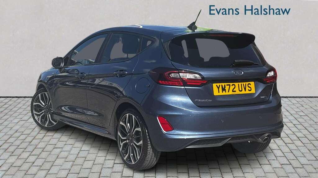 Ford Fiesta 1.0 Ecoboost Hbd Mhev 125 St-line X 2023 Blue #3