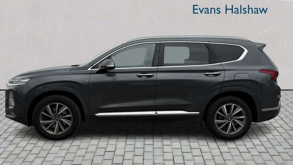 Hyundai Santa Fe 2.2 Crdi Premium 2019 Grey #3