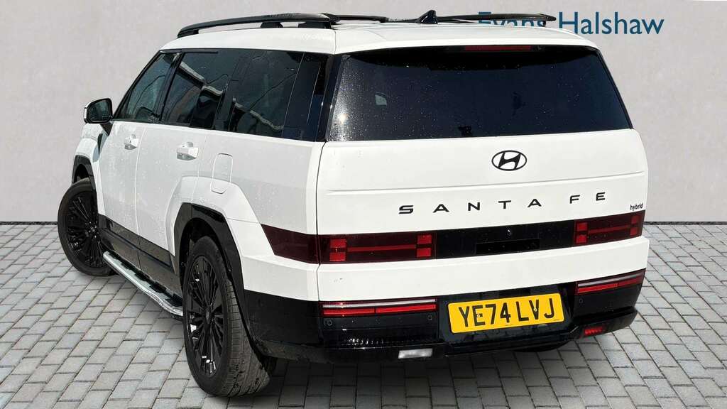 Hyundai Santa Fe 1.6 Tgdi Hybrid Calligraphy 4Wd 2024 YE74LVJ White #2